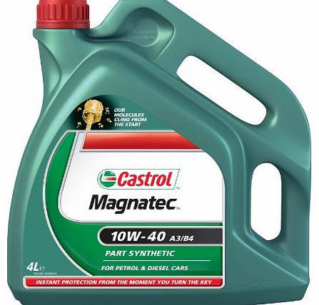 Magnatec 10W-40 4L Petrol/ Diesel Part Synthetic Engine Oil A3/B4