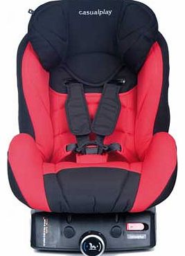 Casualplay Q Retaktor Group 1 Seat - Red & Black