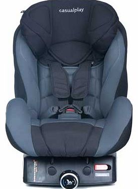 Casualplay Q Retraktor Group 1 Car Seat - Grey &