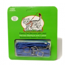 Cat ac All Elastic Cat Harness Large Up To 18