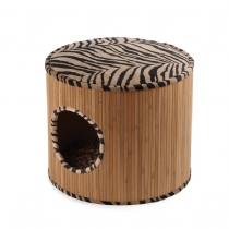 Cat Ancol Acticat Bamboo Hut Cat Rest 30cm