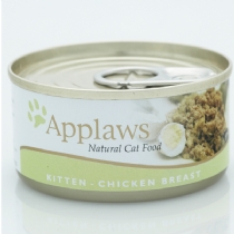 Cat Applaws Natural Kitten Cat Food Single Can 70G