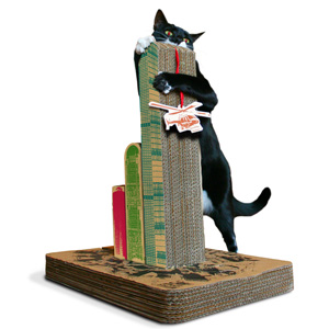 Cat Attack Scratching Post