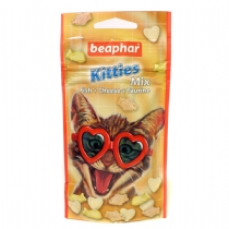 Cat Beaphar Cat Treats Bulk Value 18 Pack Malt Hearts
