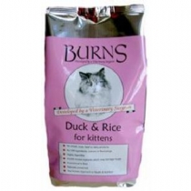 Cat Burns Kitten Food Duck and Brown Rice 500g