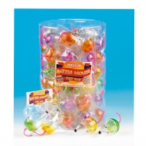 Cat Classic Catnip Rattle Mouse 2.5 24 Pieces