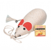 Cat Classic Giant Sisal Scratch Mouse Single