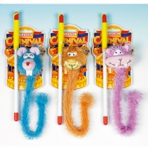 Cat Classic Long Tail Shaggy Teasers 13 6 Pieces