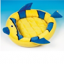 Cat Classic Plush Softy Fish Themed Cat Beds Parrot