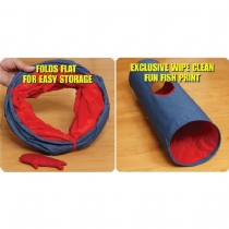 Cat Danish Designs Cat Tunnel Royal Blue