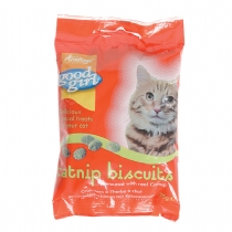 Cat Good Girl Cat Treats Catnip Biscuits 75G X 12 Pack