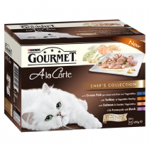 Cat Gourmet A La Carte Adult Cat Food Pouches 40 X