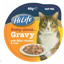 Cat HiLife Potty About Multipack 80G X 12 Pack Tuna