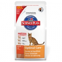 Cat Hills Science Plan Cat Adult Optimal Care Lamb 2Kg
