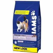 Cat Iams 3kg Adult Salmon