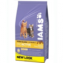 Iams Kitten/Junior Dry Cat Food With Chicken