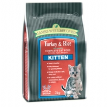 Cat James Wellbeloved Kitten Food 5kg Turkey and Rice