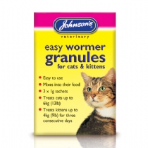 Cat Johnsons Cat/Kitten Easy Wormer Granules 6 Pack
