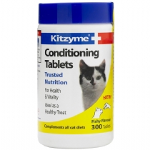 Cat Kitzyme Conditioning Tablets 100 Tablets