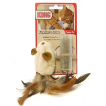 Cat Kong Feather Mouse Single