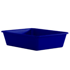 Cat Litter Pan Blue