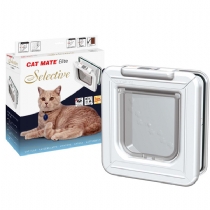 Cat Mate Elite Radio Frequency Selective White -