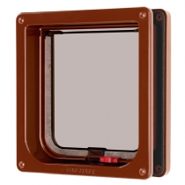 Cat Mate Lockable Cat Flap and Liner Brown - 234B