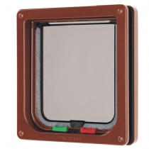 Cat Mate New 4-Way Locking Cat Flap White - 309W