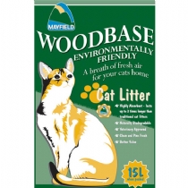 Cat Mayfield Wood Base Biodegradable Cat Litter 30