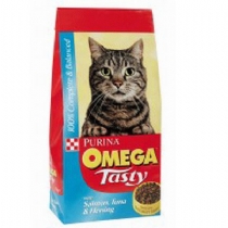 Cat Omega Adult Cat Food 2Kg Salmon, Tuna and Herring