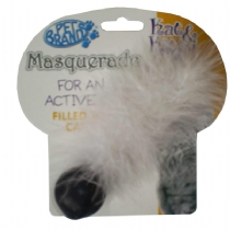 Cat Pet Brands Masquerade Ball and Feather Single