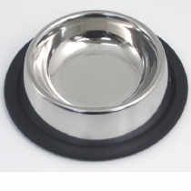 Cat Rosewood None Slip Stainless Steel Cat Bowl Single