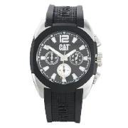 CAT RUBBER STRAP CHRONOGRAPH WATCH
