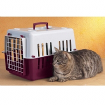 Cat Savic Carrier Nr 1 Cranberry and Ivory 49x33x30cm