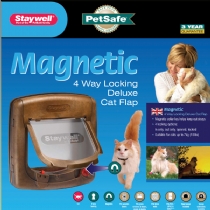 Staywell Magnetic Cat Flap (400 Series) Wood