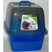 Cat Van Ness Translucent Enclosed Cat Pan Extra Giant