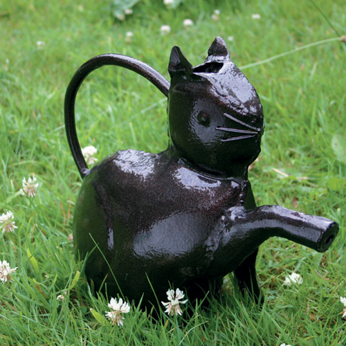 Cat Watering Can (Bronze)