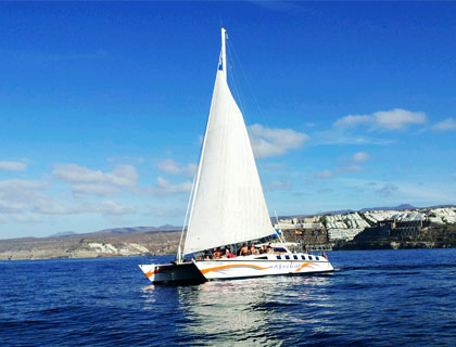 Catamaran Afrikat - from Playa Del Ingles
