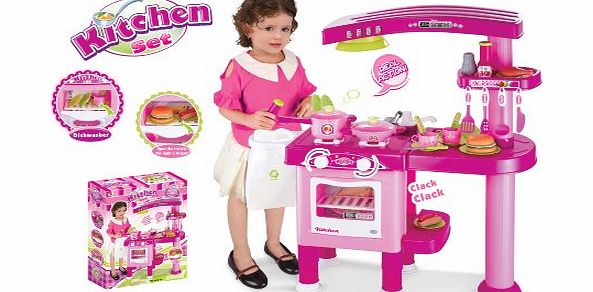 Catch22 Kids Childrens Kitchen Toy Play set With Lights amp; Sound amp; ACCESSORIES by Catch 22
