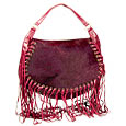 Caterina Lucchi Pony Style Handbag with fringes