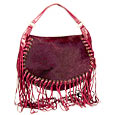 Pony Style Handbag with fringes
