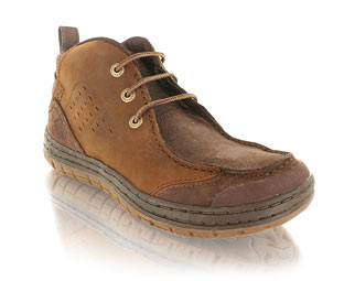 Ankle Boot With Three Eyelet Detail