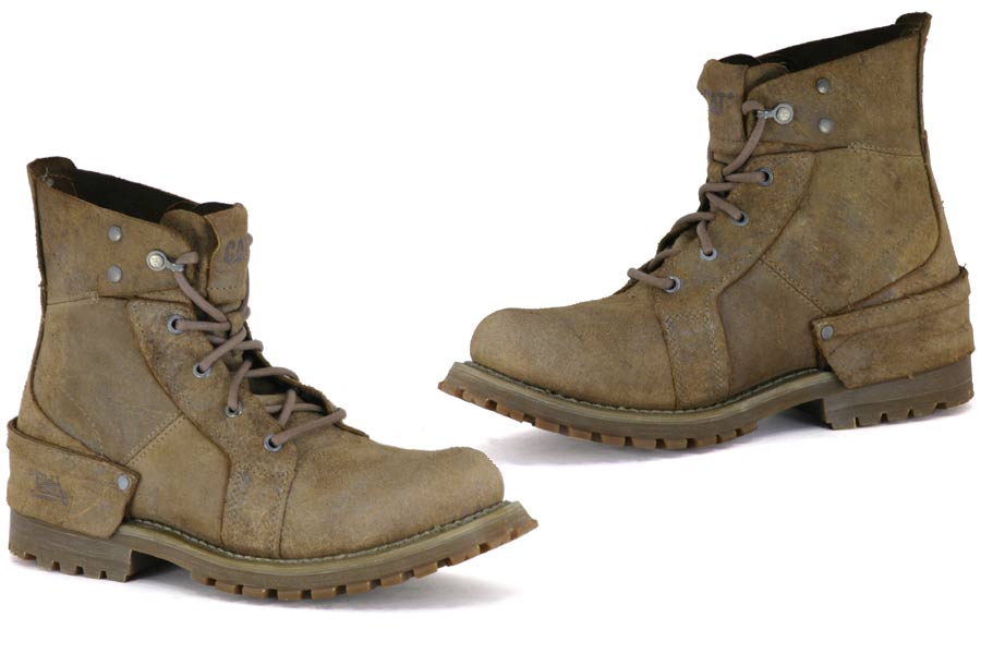 Caterpillar Boots - Peril Flap - Chocolate