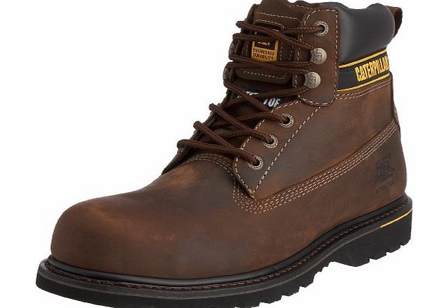 Caterpillar CAT Footwear Mens Holton SB Dark Brown Safety Boots 708025 13 UK