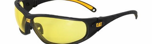 Caterpillar CAT TREAD yellow lens safety glasses
