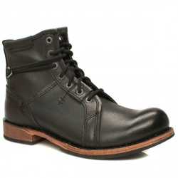 Male Ballad High Leather Upper Alternative in Black
