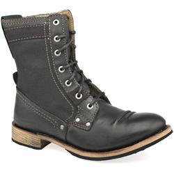 Caterpillar Male Clyde Hi Leather Upper Casual in Black