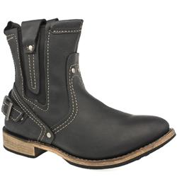 Male Vinson Leather Upper Casual in Black, Brown