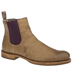 Male Zachery Leather Upper Alternative in Beige, Tan