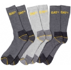 Mens Three Pack Work Sock Grey